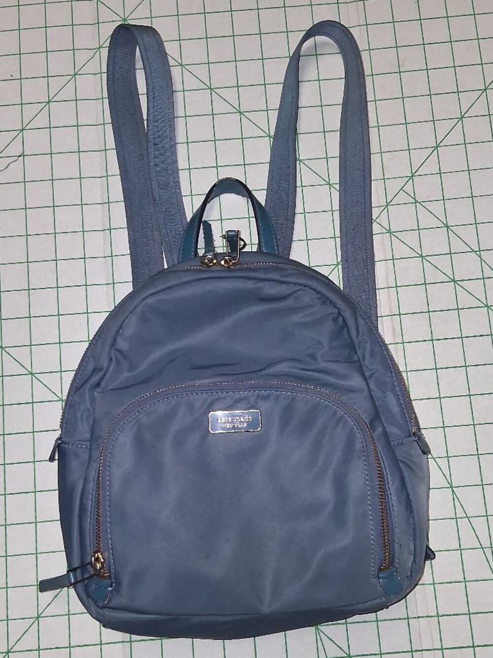 Kate Spade Medium Backpack In Concell Blue